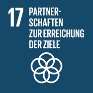 Ziel 17 – Partnerschaften zur Erreichung der Ziele. Bild: www.17ziele.de.