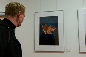 Gäste in der Ausstellung