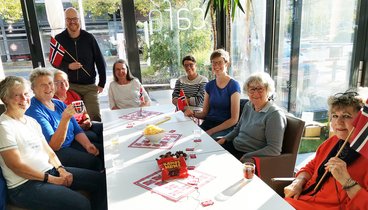 Norwegisch-Stammtisch im Café Kurswechsel.