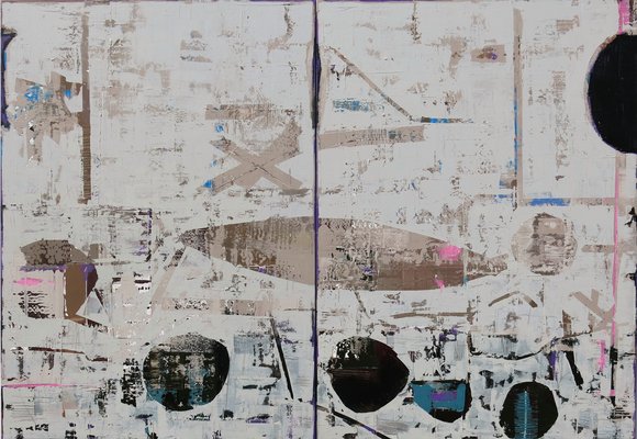 „Imaginations“, (2018, Acryl auf Leinwand) – Bild: Szymon Vito Szymankiewicz