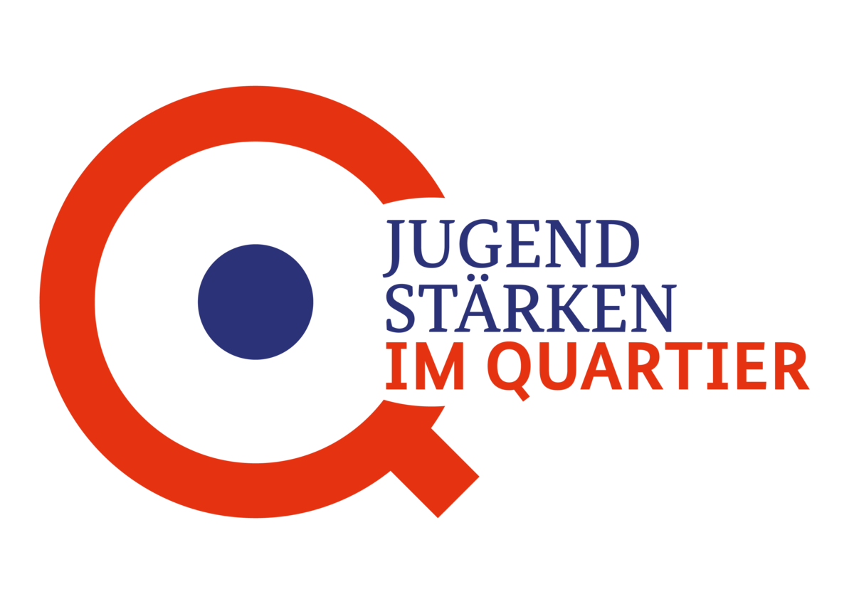 Logo Jugend stärken im Quartier.