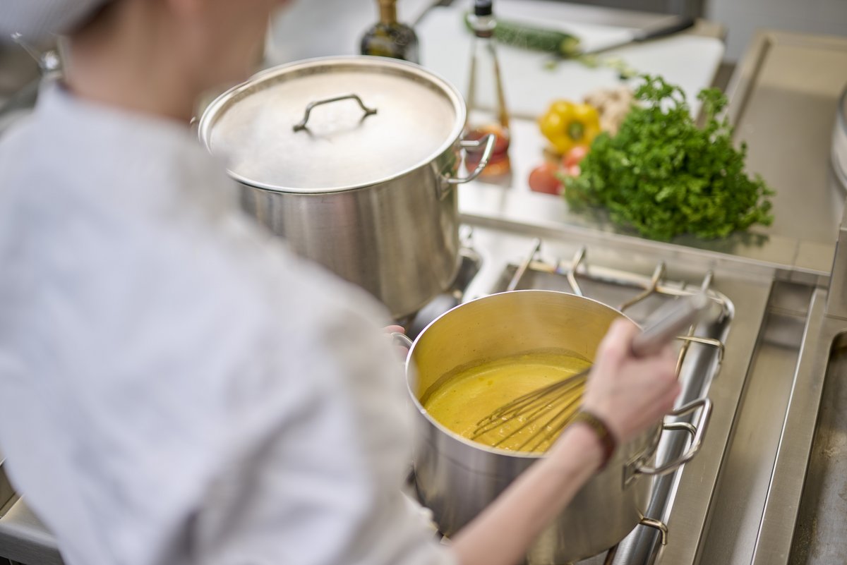Die Küche im Haus der Jugend. Bild: VHS Oldenburg.