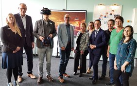 Die Gäste der Eröffnung des DigiLabs Drei Dreizehn