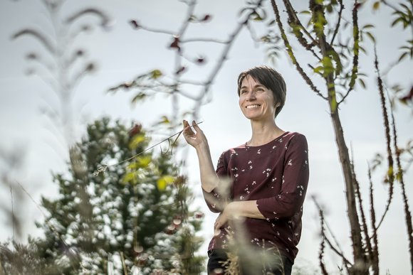 Credit Gerhard Westrich, westrichfoto.de Anja Krieger steht im Grün