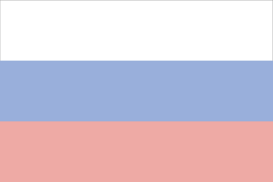 Flagge von Russland - nicht anklickbar