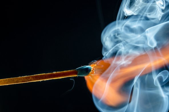 „Feuer“ von Kristian Pichol. Erster Platz Wettbewerb „vier Elemente. Bild: Kristian Pichol.