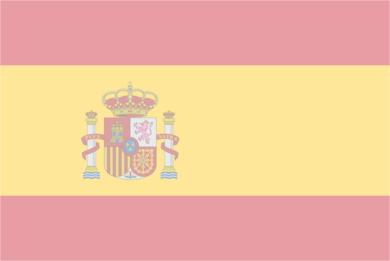 Flagge von Spanien - nicht anklickbar