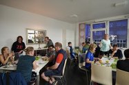 Das gemeinsame Frühstück.  Bild: Eiko Braatz.