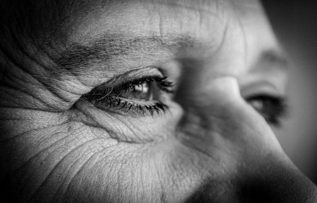 Bild: Katja Klassen Augen mit Falten