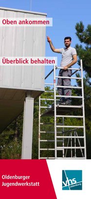 Titel Flyer Oldenburger Jugendwerkstatt