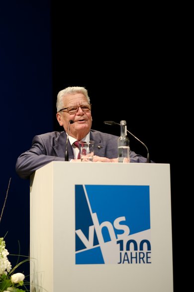 Joachim Gauck. Bild: Markus Hibbeler.