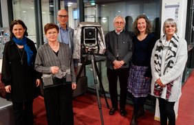 Die Beteiligten der Eröffnung. Bild: VHS Oldenburg