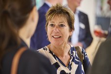 Bild: Eiko Braatz Bürgermeisterin Christine Wolff im EssCampo. Bild: Eiko Braatz