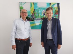 Dr. Torsten Slink und Andreas Gögel.