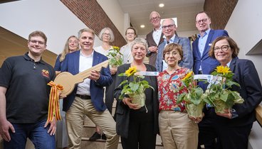 Die Gäste der Eröffnungsfeier. Bild: Eiko Braatz