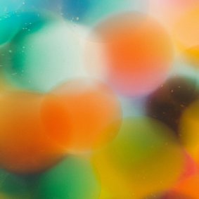 Bunte Farbklekse