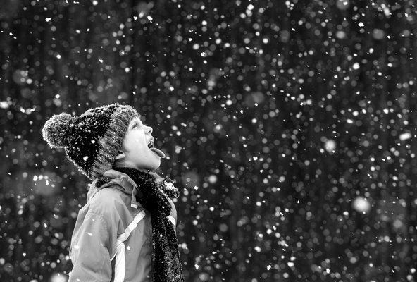„Schneeflocken“. Erster Platz Wettbewerb „Winterfreuden“ ▪ Bild: Christian Wakolbinger