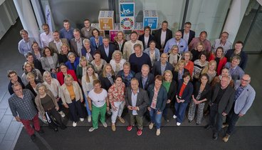 Gruppenbild der Teilnehmer*innen der Leitungstagung. Bild: Eiko Braatz