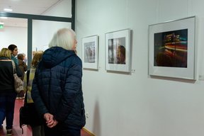 Gäste in der Ausstellung