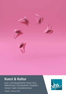 Titel Broschüre Kunst und Kultur Frühjahr Sommer 2026