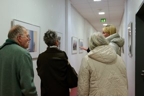 Gäste in der Ausstellung