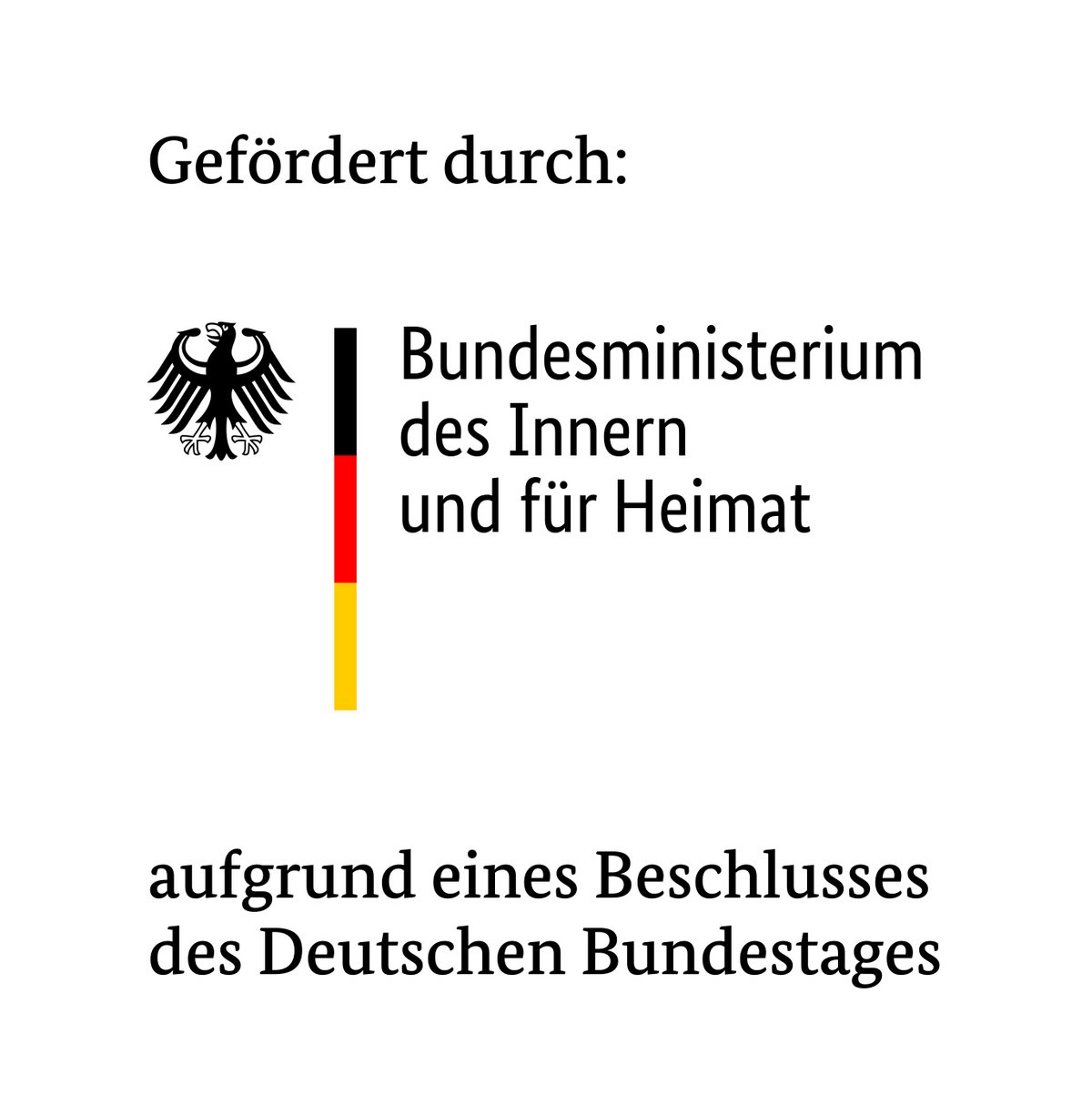 Logo Bundesministerium des innern und für Heimat.