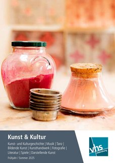 Titel Broschüre Kunst und Kultur Frühjahr Sommer 2025