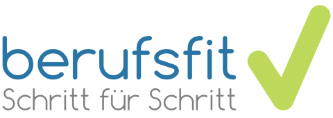Logo Schriff für Schritt berufsfit.